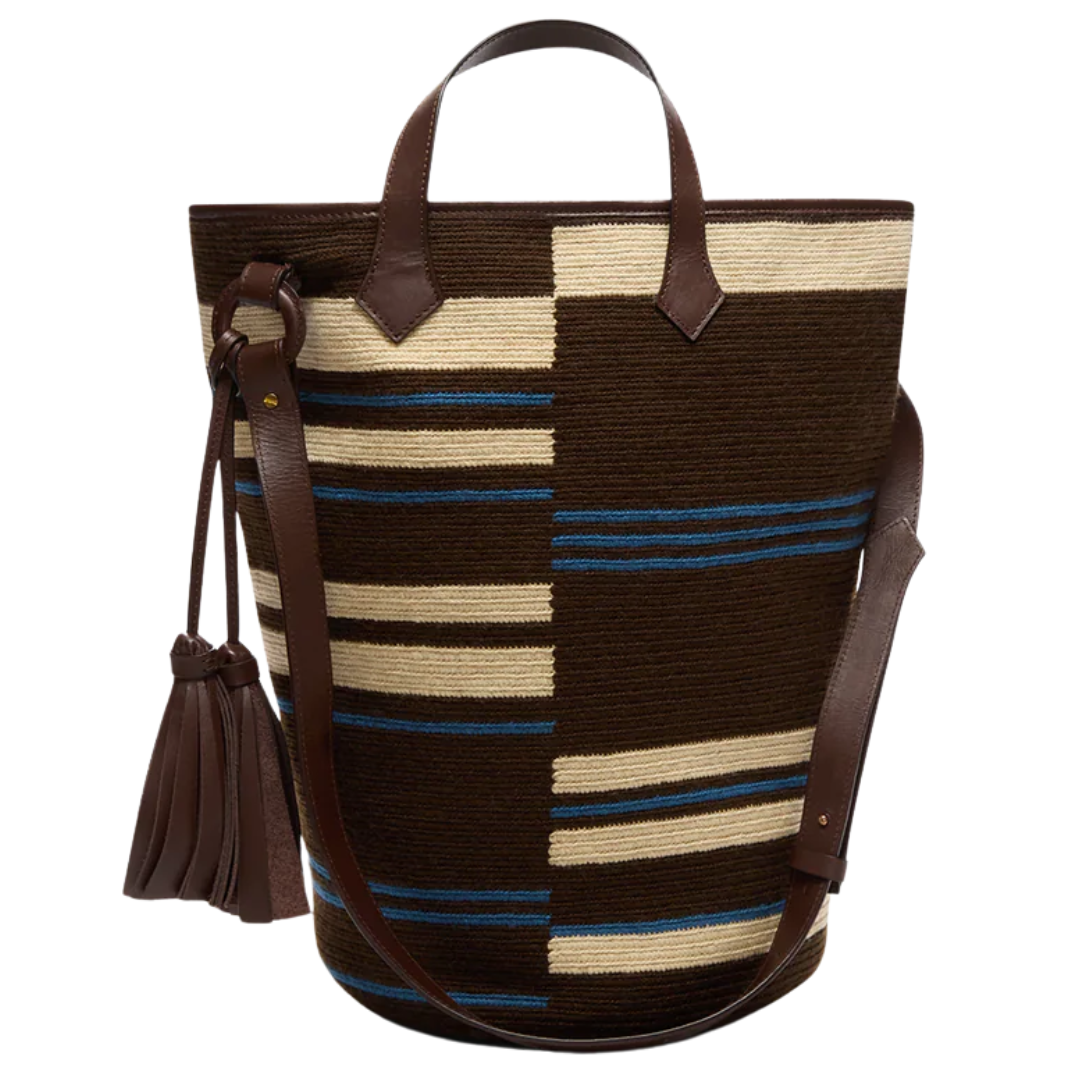 Trancoso Tote in Broken Stripe