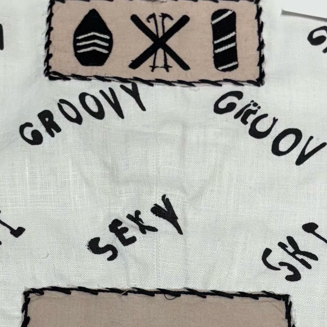 Check Crop Jacket in Taupe