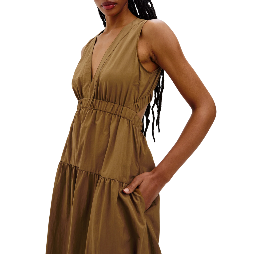 Genevieve Dress in Sepia