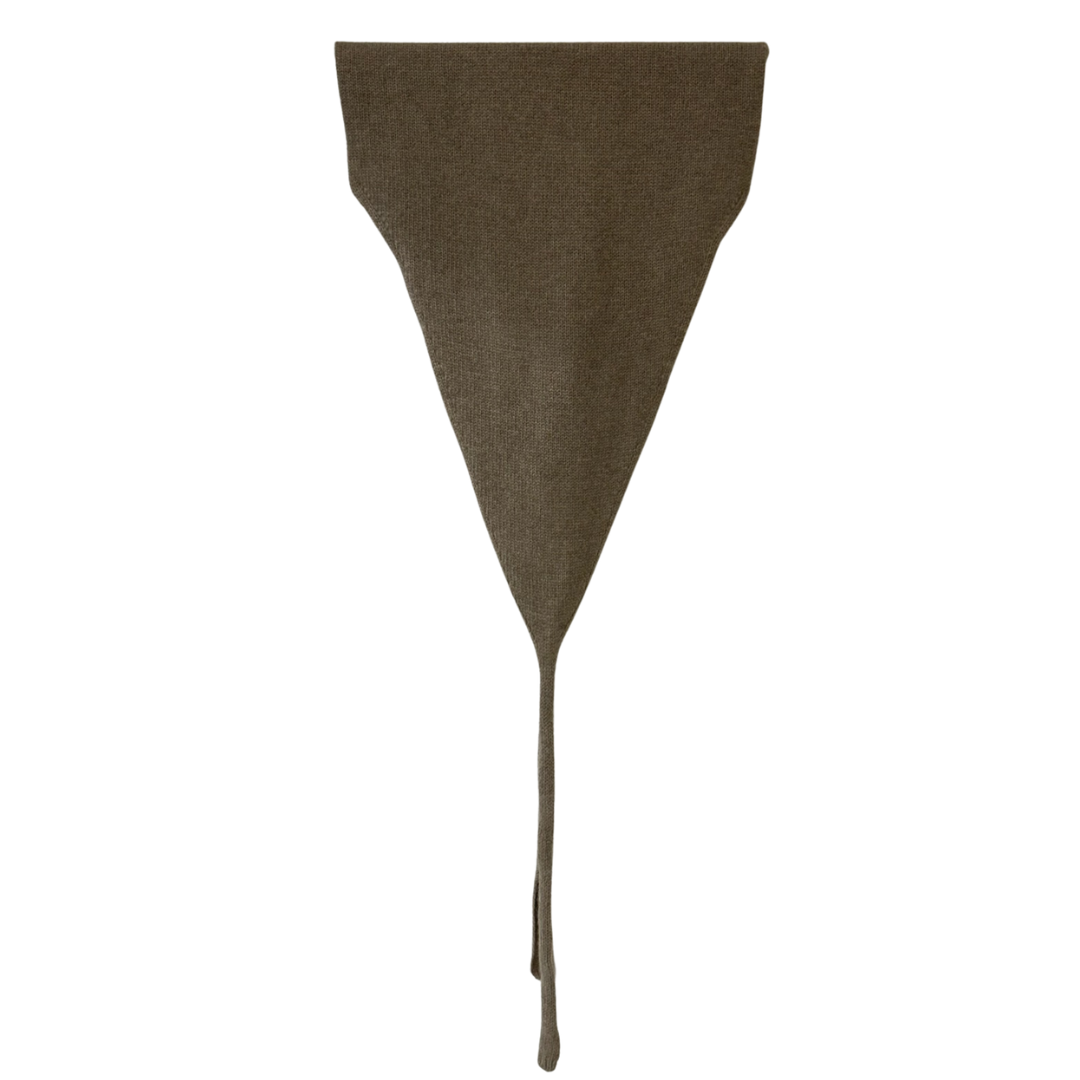 Mila Triangle Scarf in Gravel