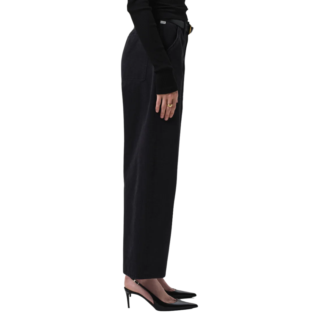Ayla Cargo in Washed Black