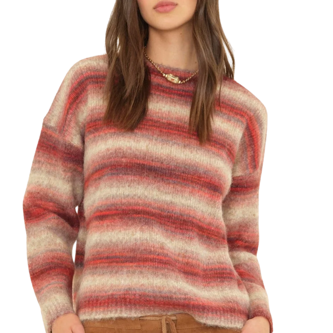 Anders Sweater in Sienna Ombre