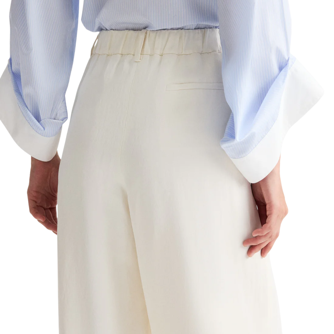 Hudson St Pant in Bone