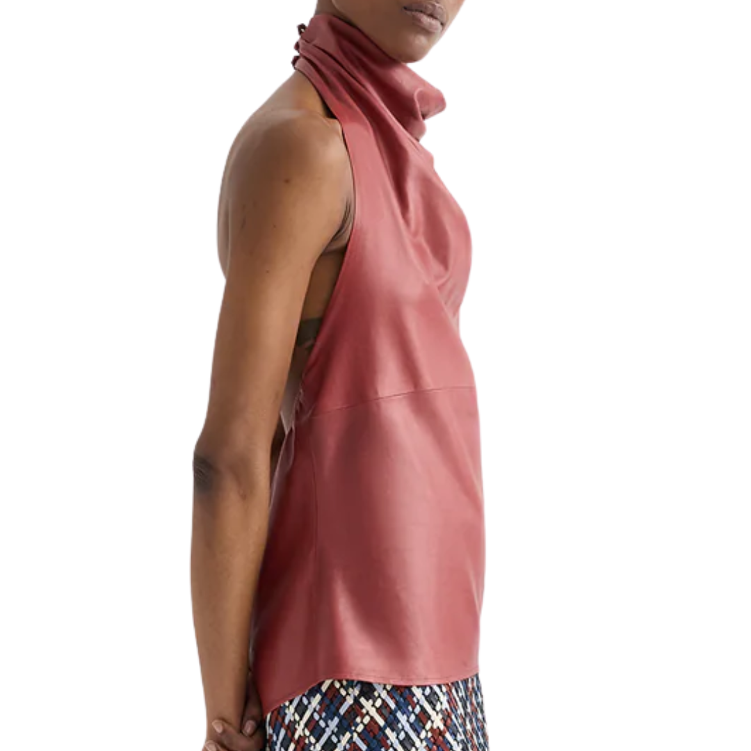 Friday Night Top in Karanda Red