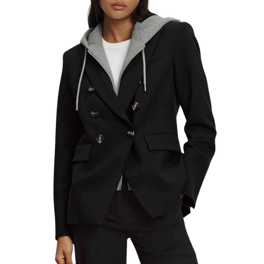Miller Dickey Jacket in Black