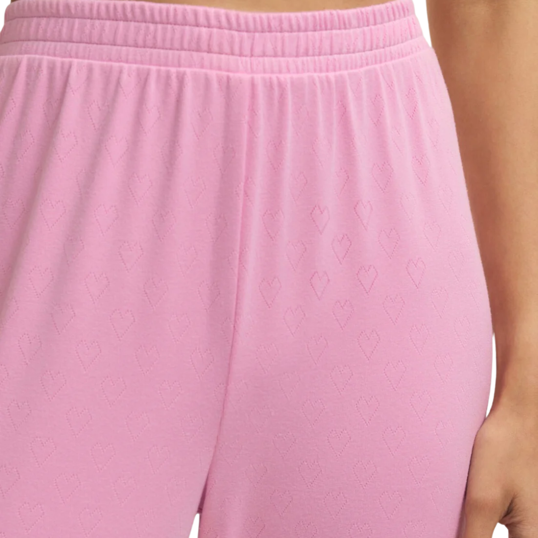 Josie Heart Pant in Pink Crush