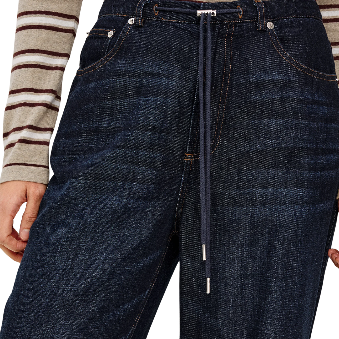 Normandie Pant in Rinse Wash