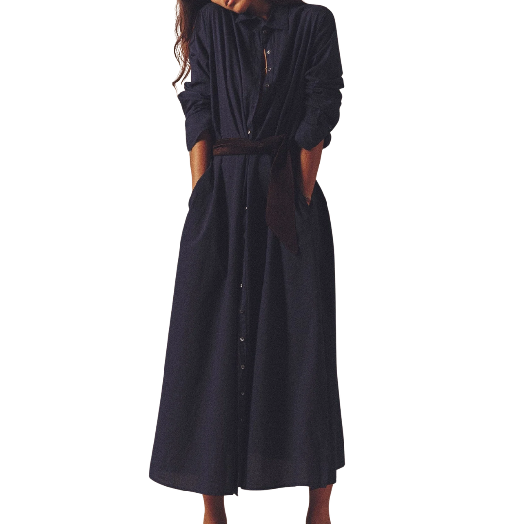 Boden Dress in Navy