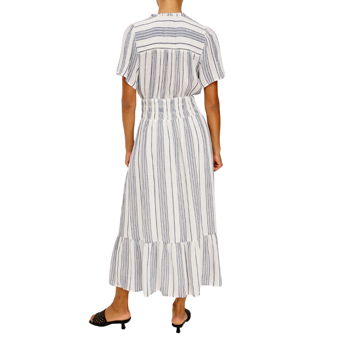 Brent Dress in Salino Stripe