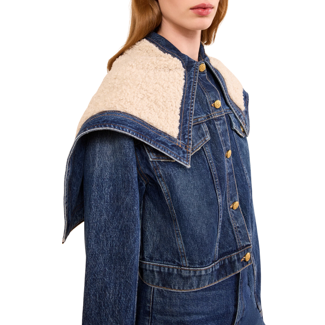 The Sybil Denim Jacket in Nile