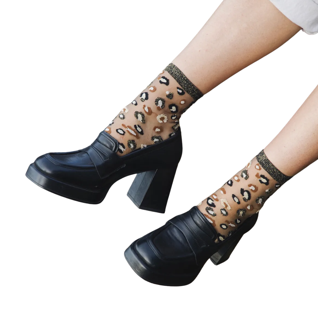 Horseshoe Bend Socks in Gold