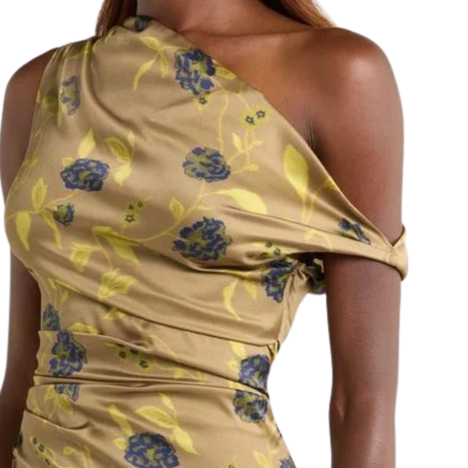 Phare Silk Dress in Vintage Floral