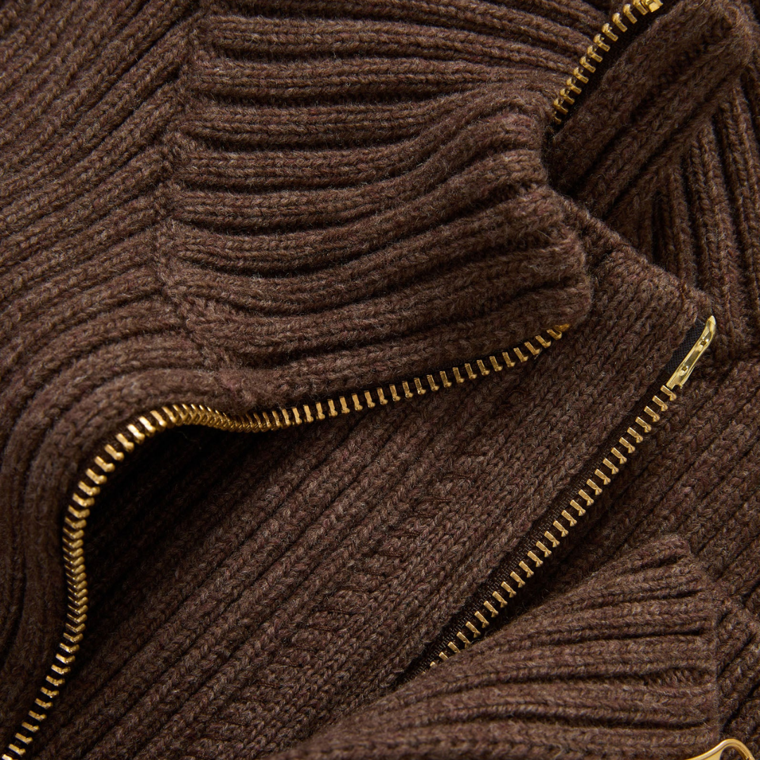 Turtleneck Dickey in Espresso