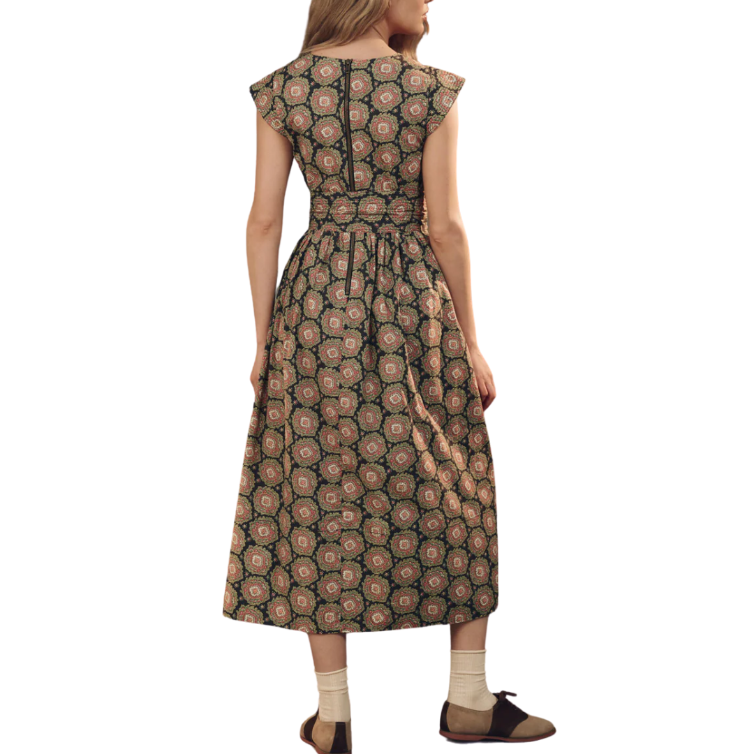 The Tulsa Dress in Heirloom Paisley
