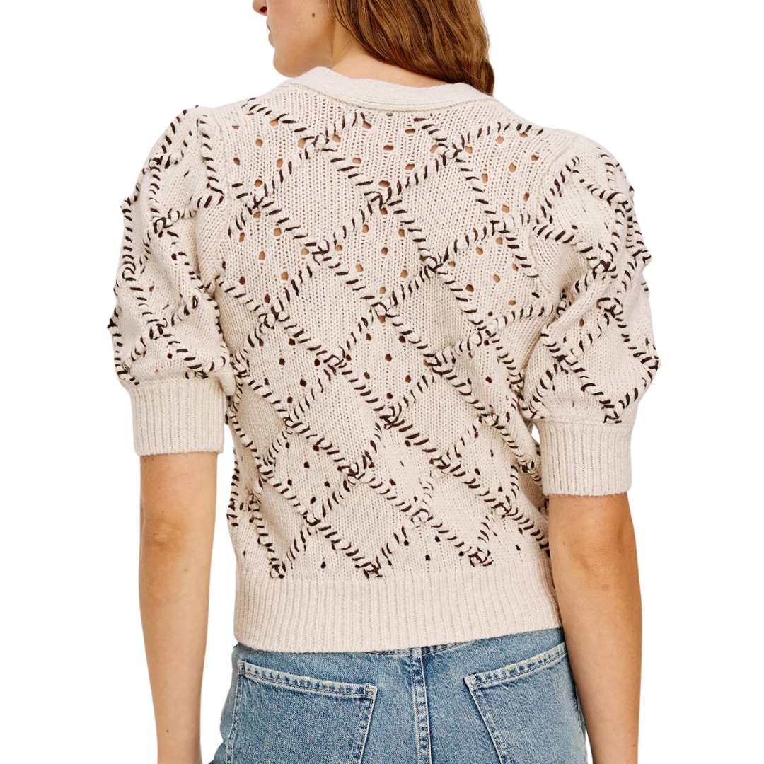 Isla Cardigan in Oat