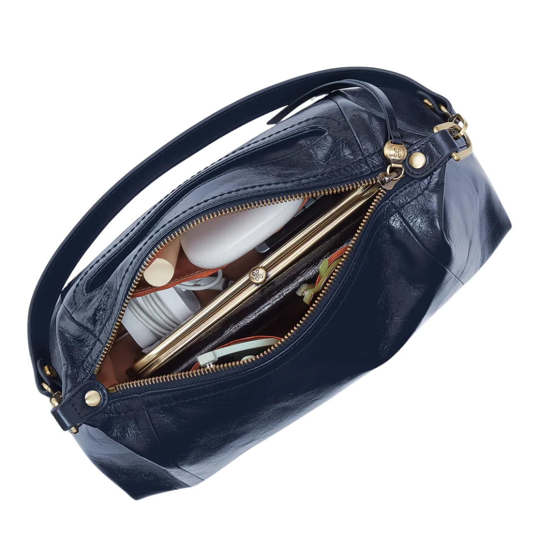 Darcy Shoulder Bag in Ink Navy