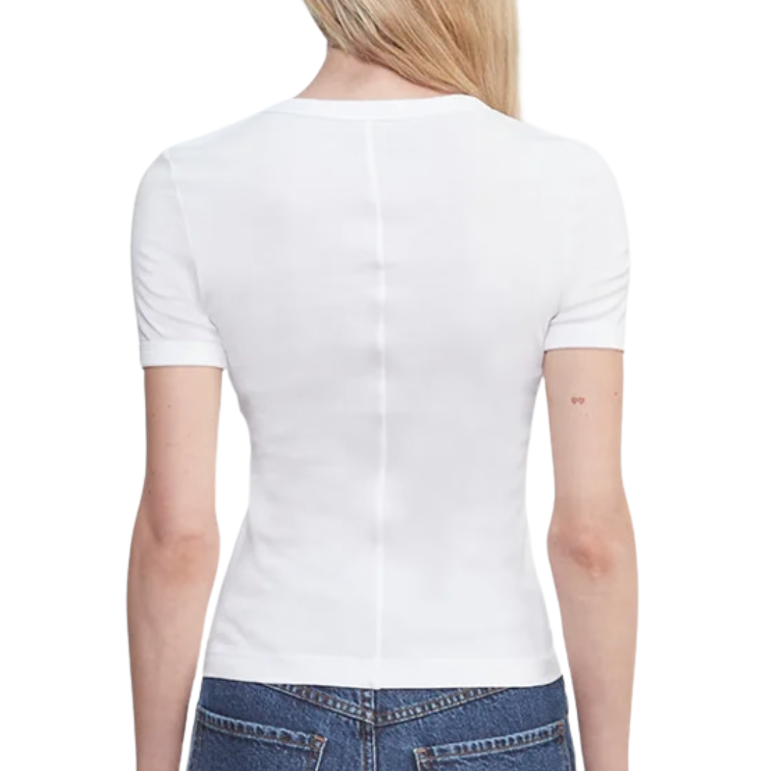 Supima Cotton New Classic S/S Tee in White