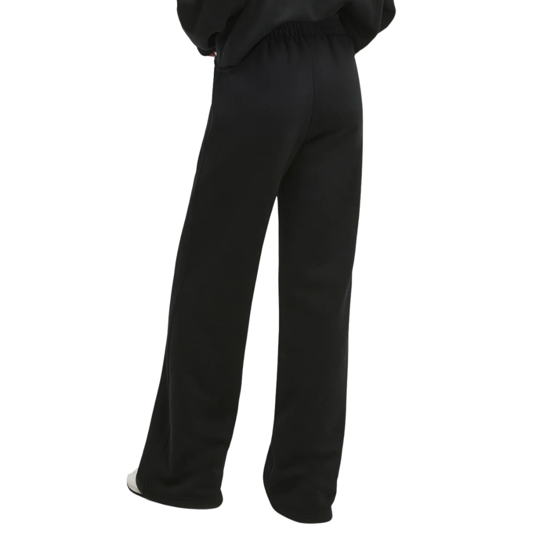 Embroidered Wide Leg in Black