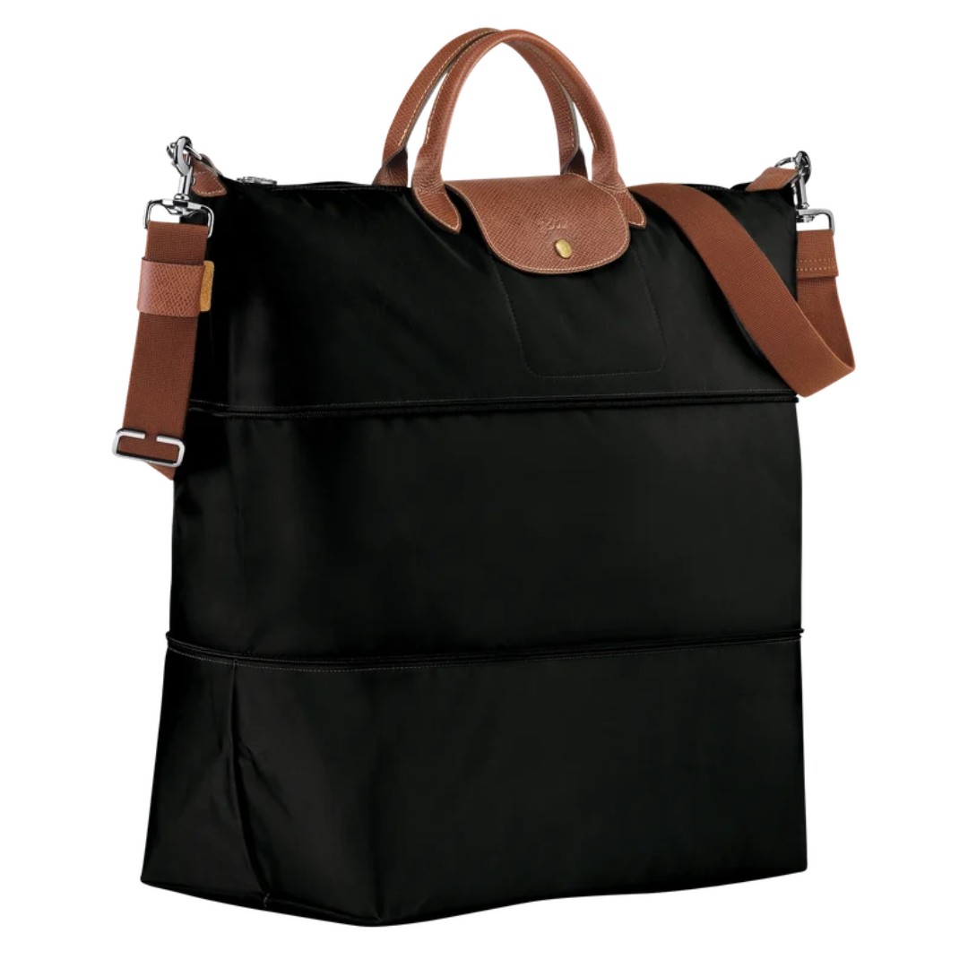 Le Pliage Original Expandable Travel Bag in Black