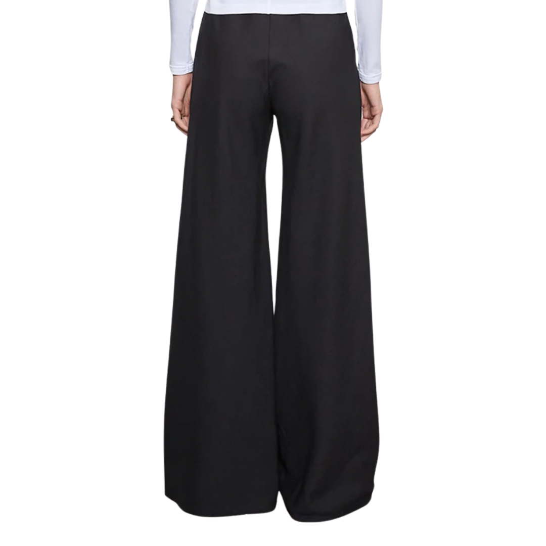 Twill Bias Pant in Black