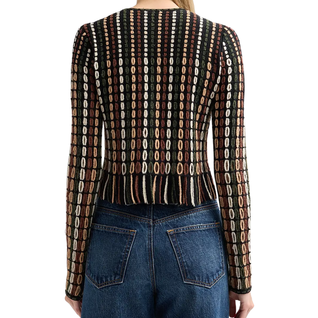 Zora Knit Cardigan in Noctis