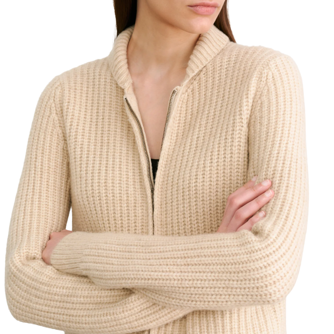 Tessen Cardigan in Wheat