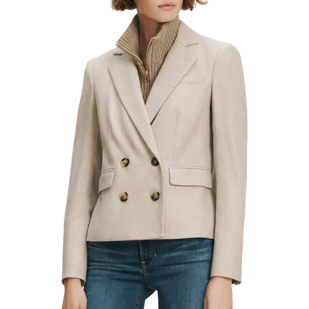 Kona Dickey Jacket in Oatmeal Melange