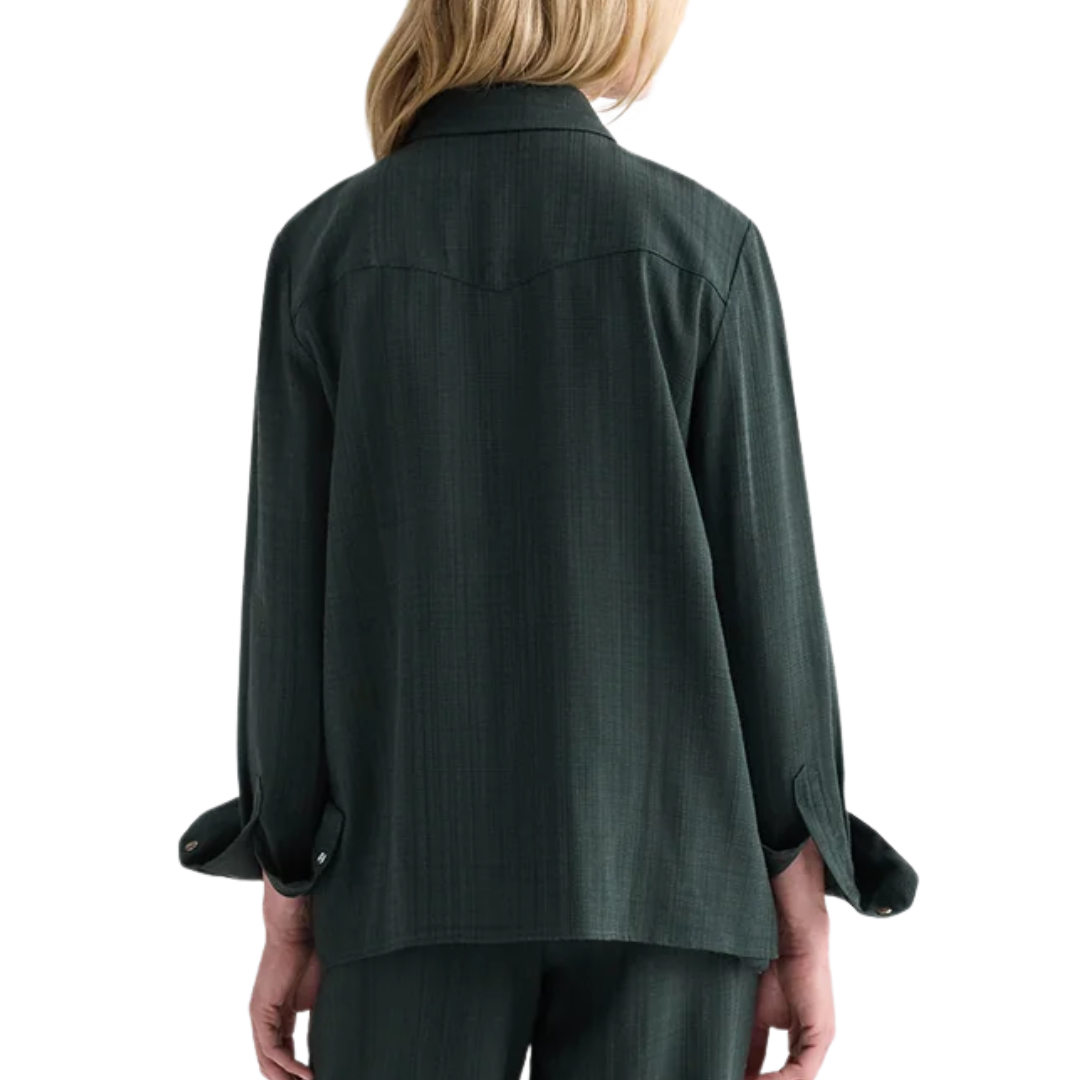 Lone Rider Shirt in Darkest Spruce