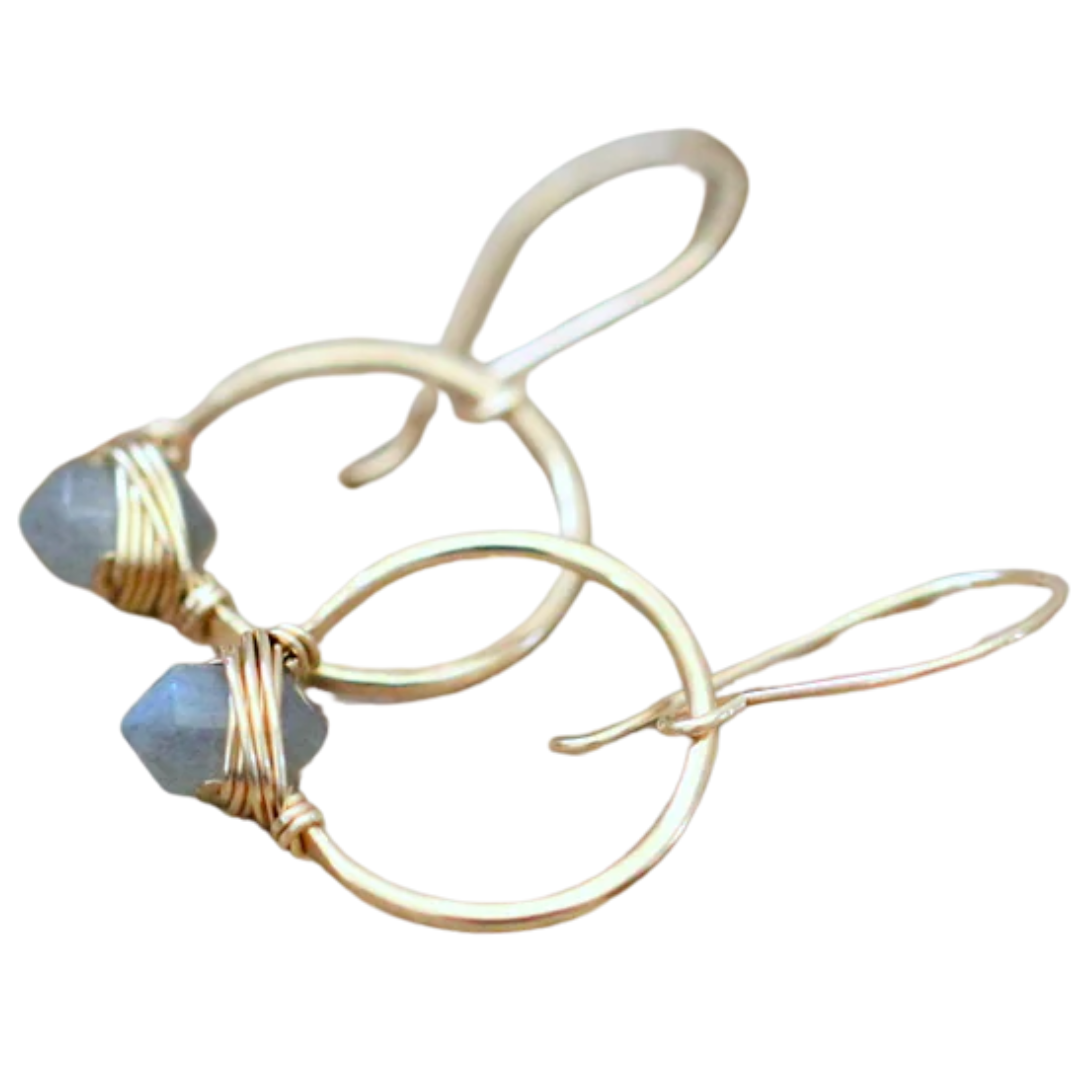 Pike Hoops in Labradorite
