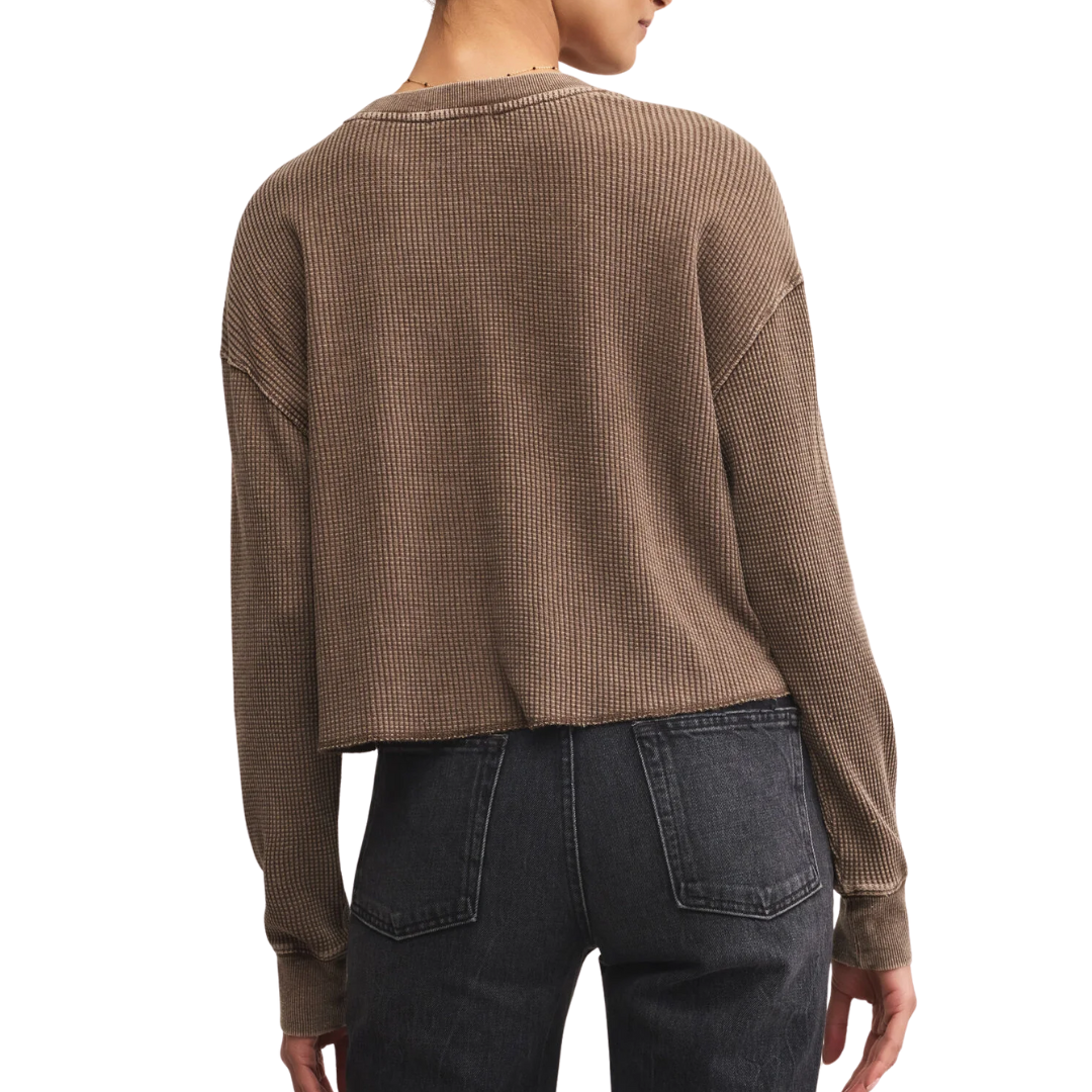Angel Mini Thermal Top in Suede
