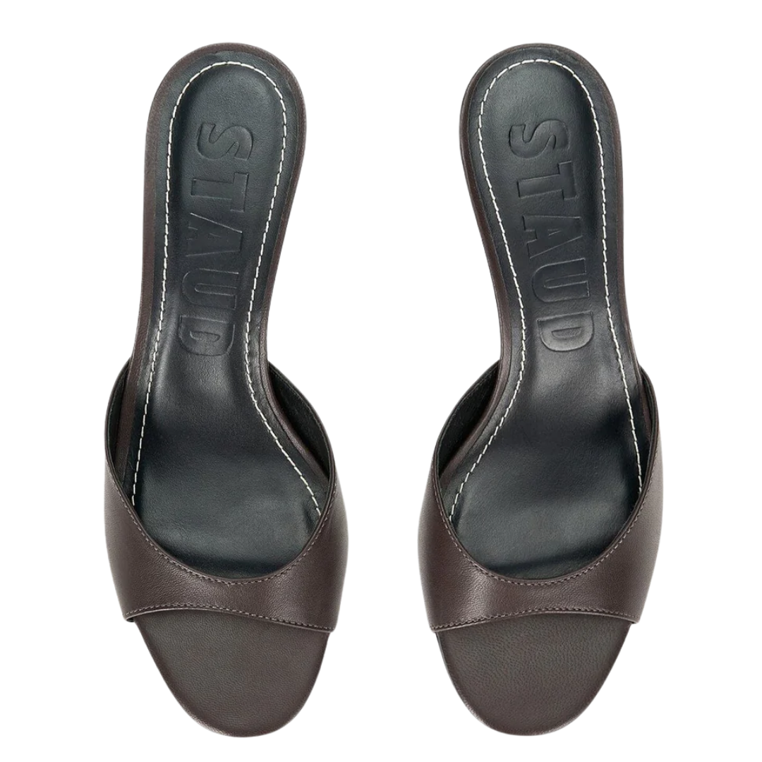 Brigitte Wedge in Espresso