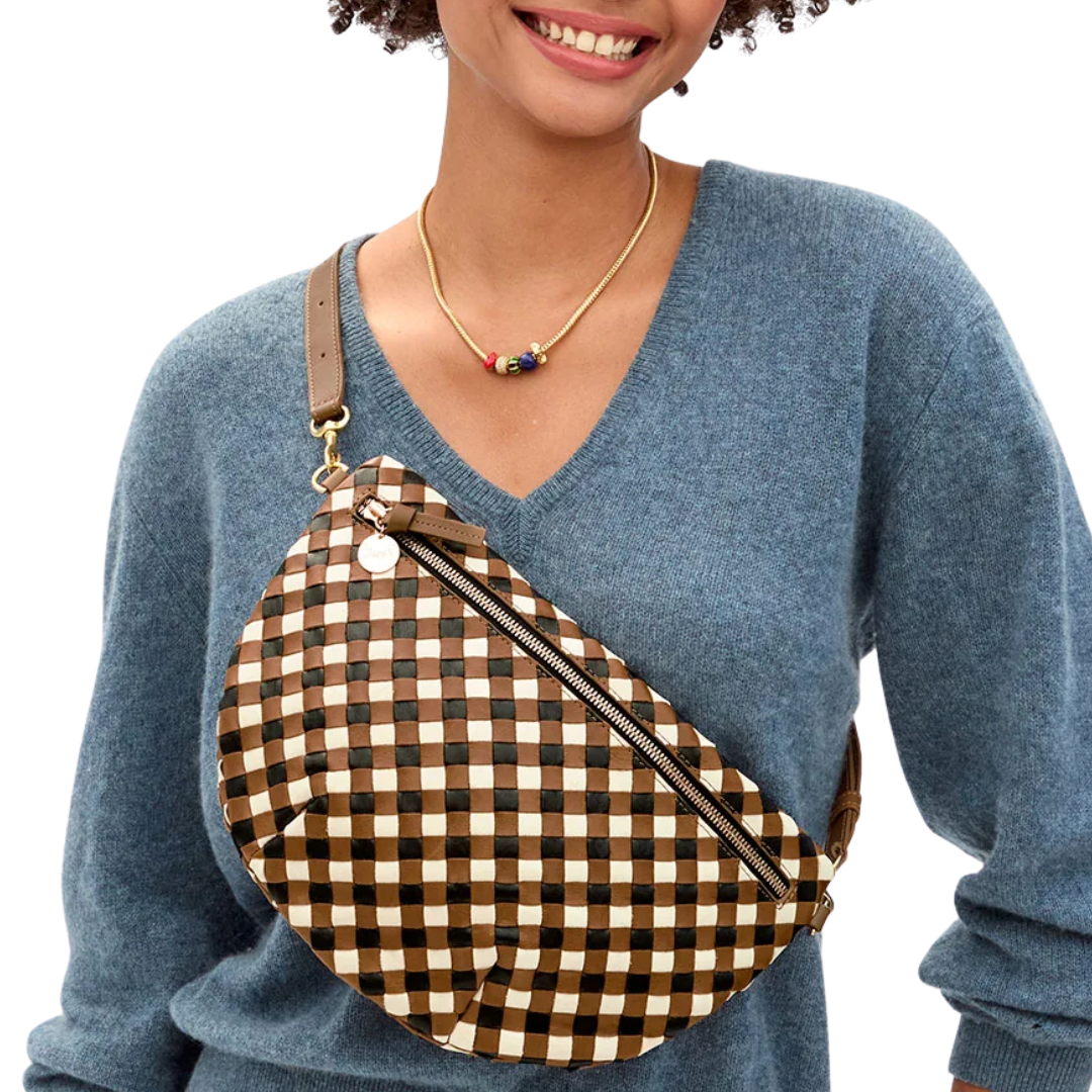 Grande Fanny in Oat Gingham Woven