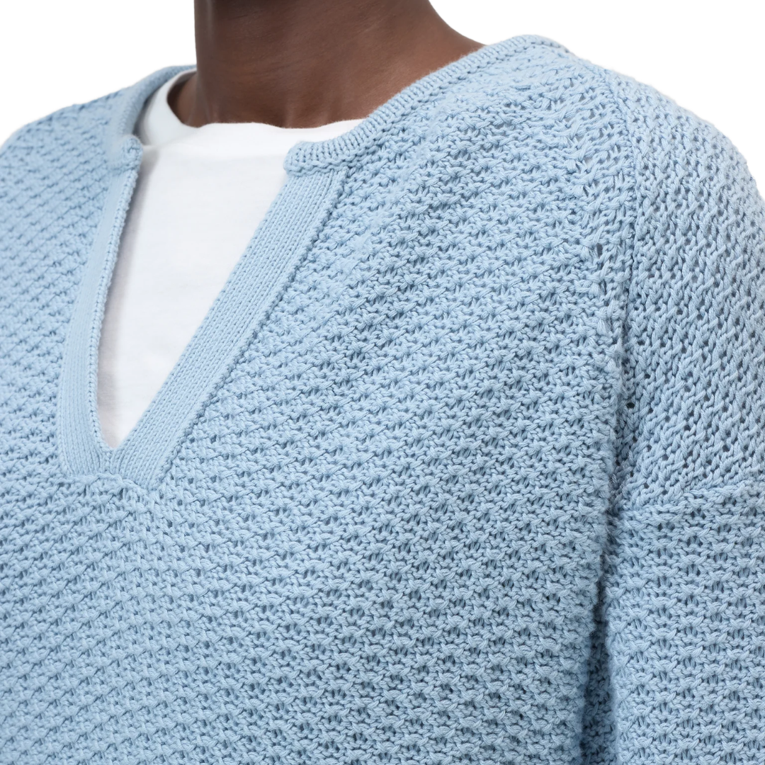 Tunic Long Sleeve in Dove Blue
