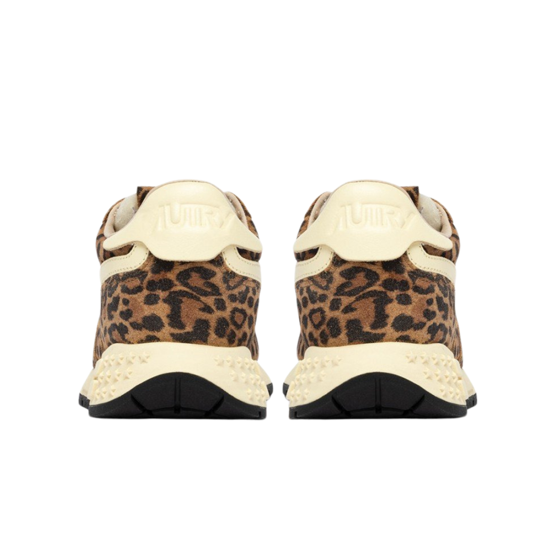 Reelwind Low Sneakers in Leopard and Rutabaga