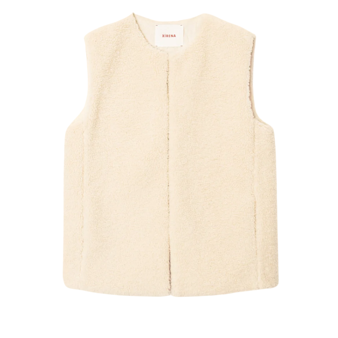 Thea Vest in Cream