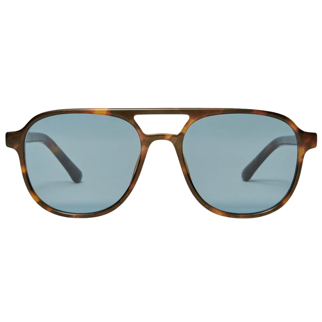 Tourist Polarized Sunglasses in Tort-Blue