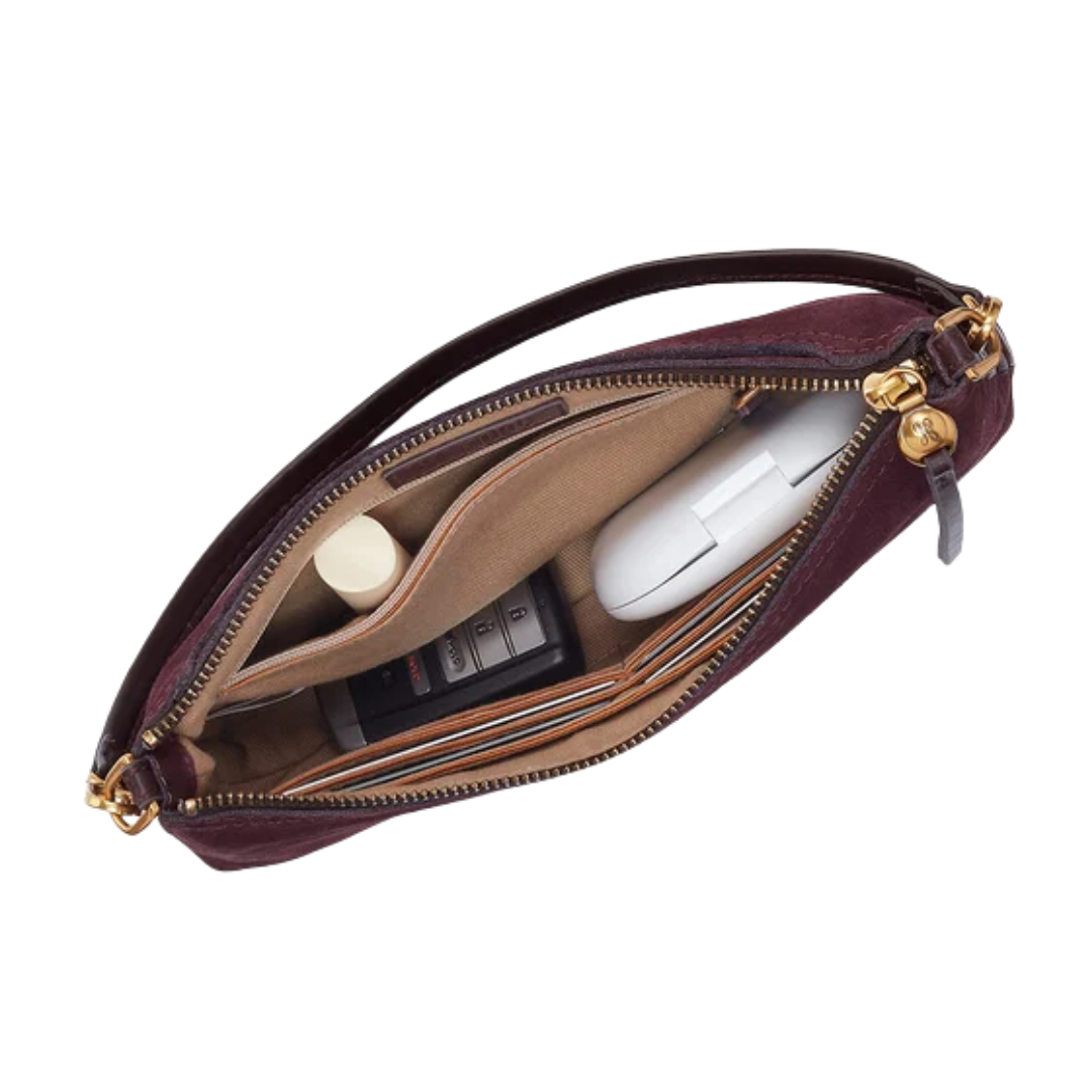 Darcy Crossbody in Dark Cherry