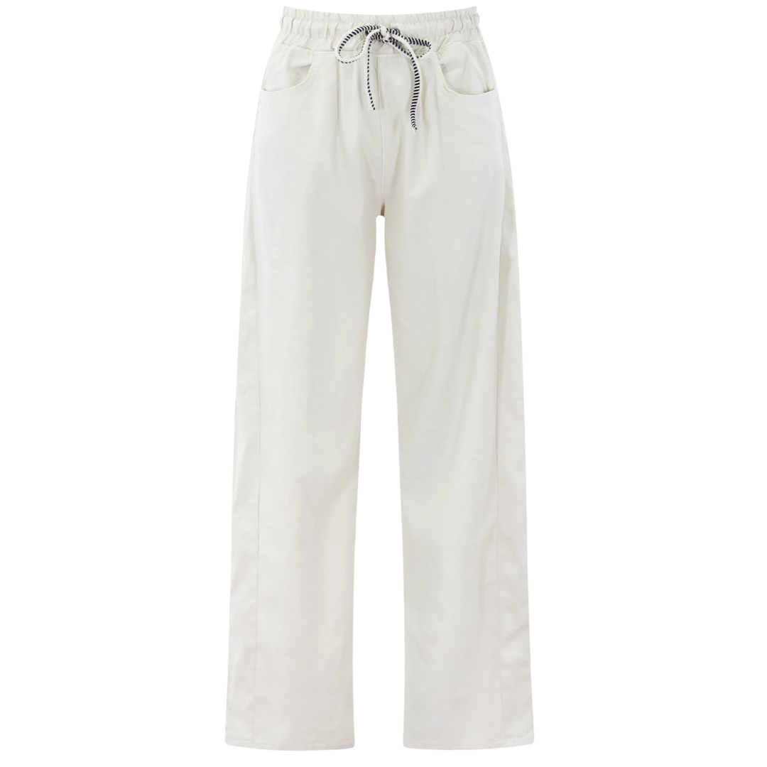 Cancun Pant in Bone