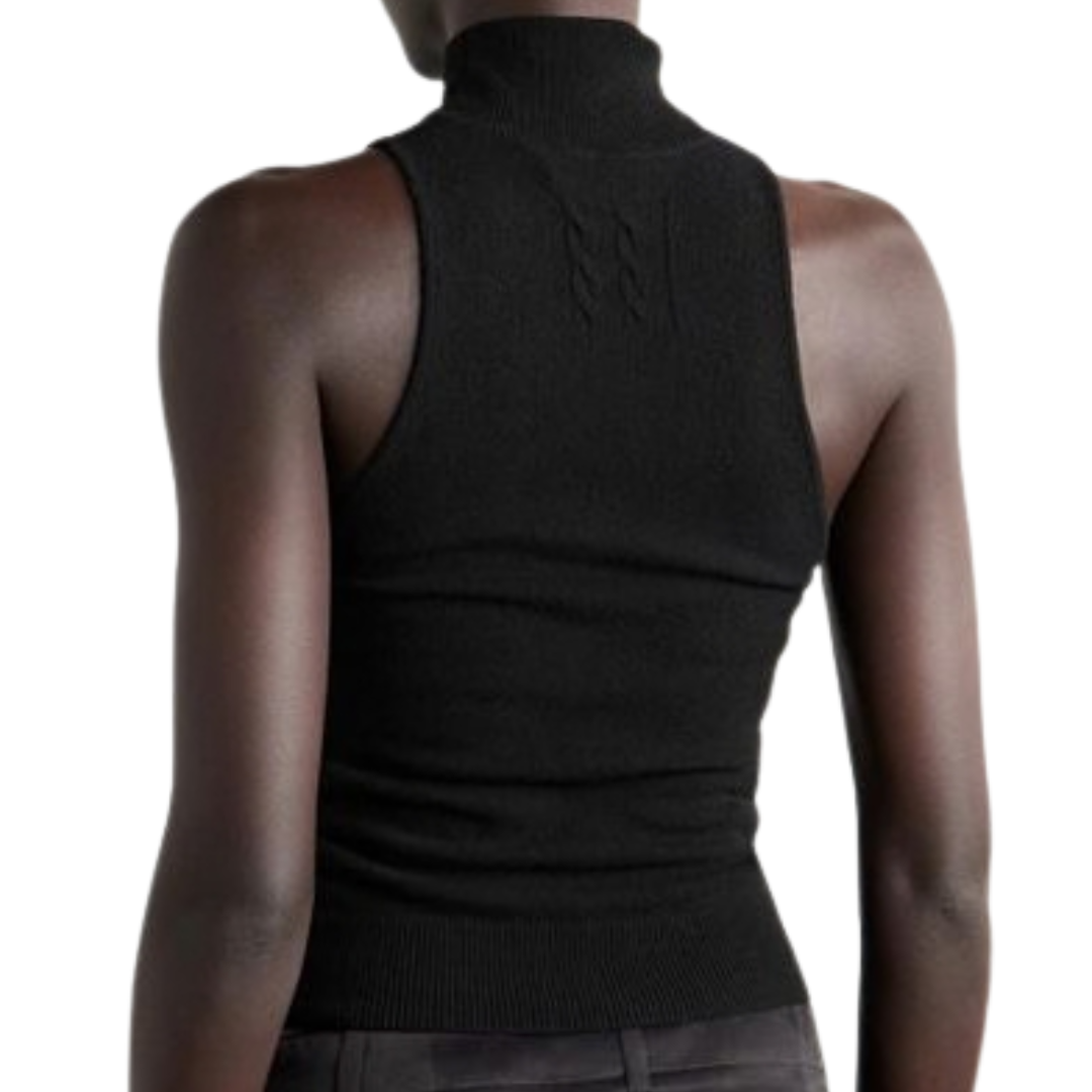 Hansen Sweater Tank in Black