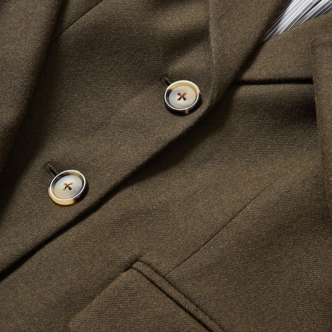 Cloverfield Dickey Jacket in Green Shadow Melange