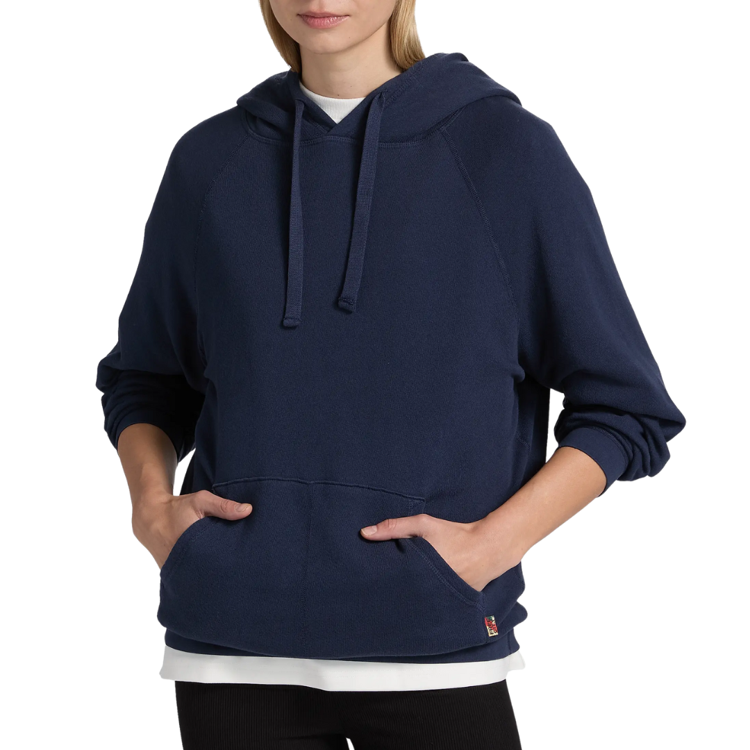 Basicgoodness Terry Fluff Hoodie in Moonshroom