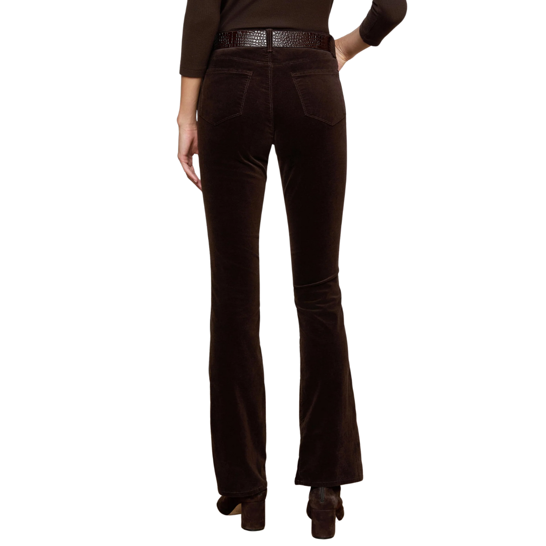 Stevie Velvet Jean in Coffee Bean