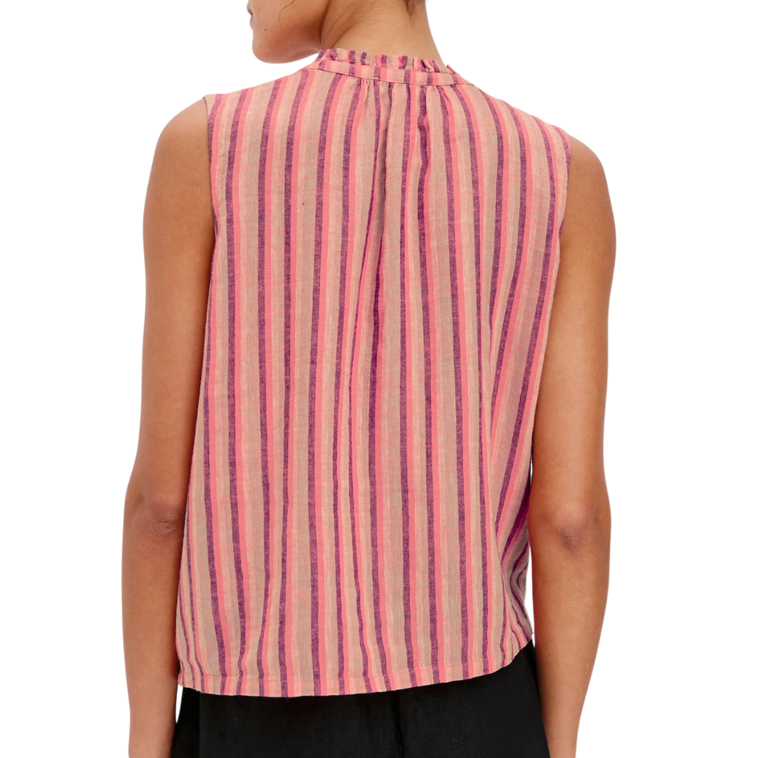 Christy Top in Cabana Stripe