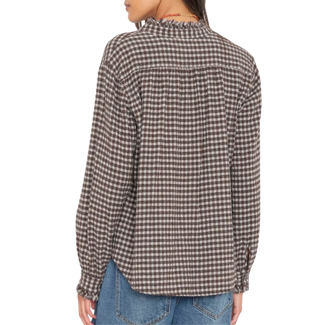 Amelie Shirt in Walnut Brown