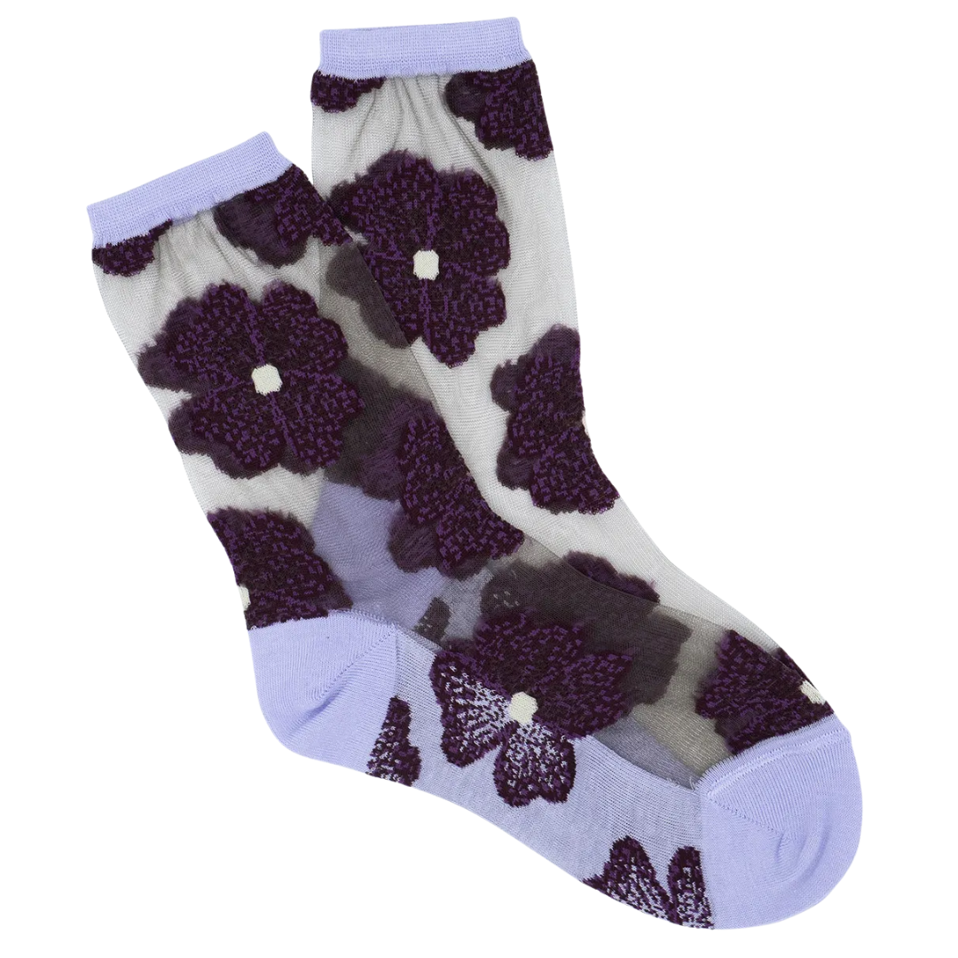 Murano Socks in Violette