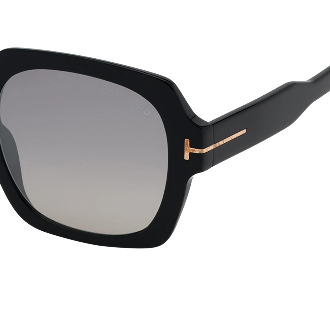 Autumn Sunglasses in Black Smoke
