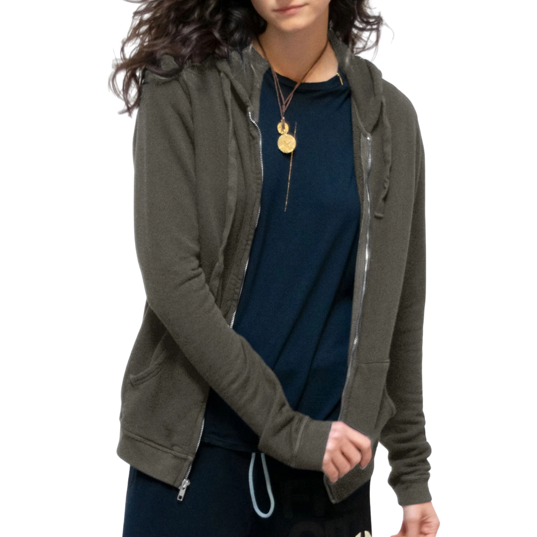 Superfluff Lux Zip Hoodie in Shrooms