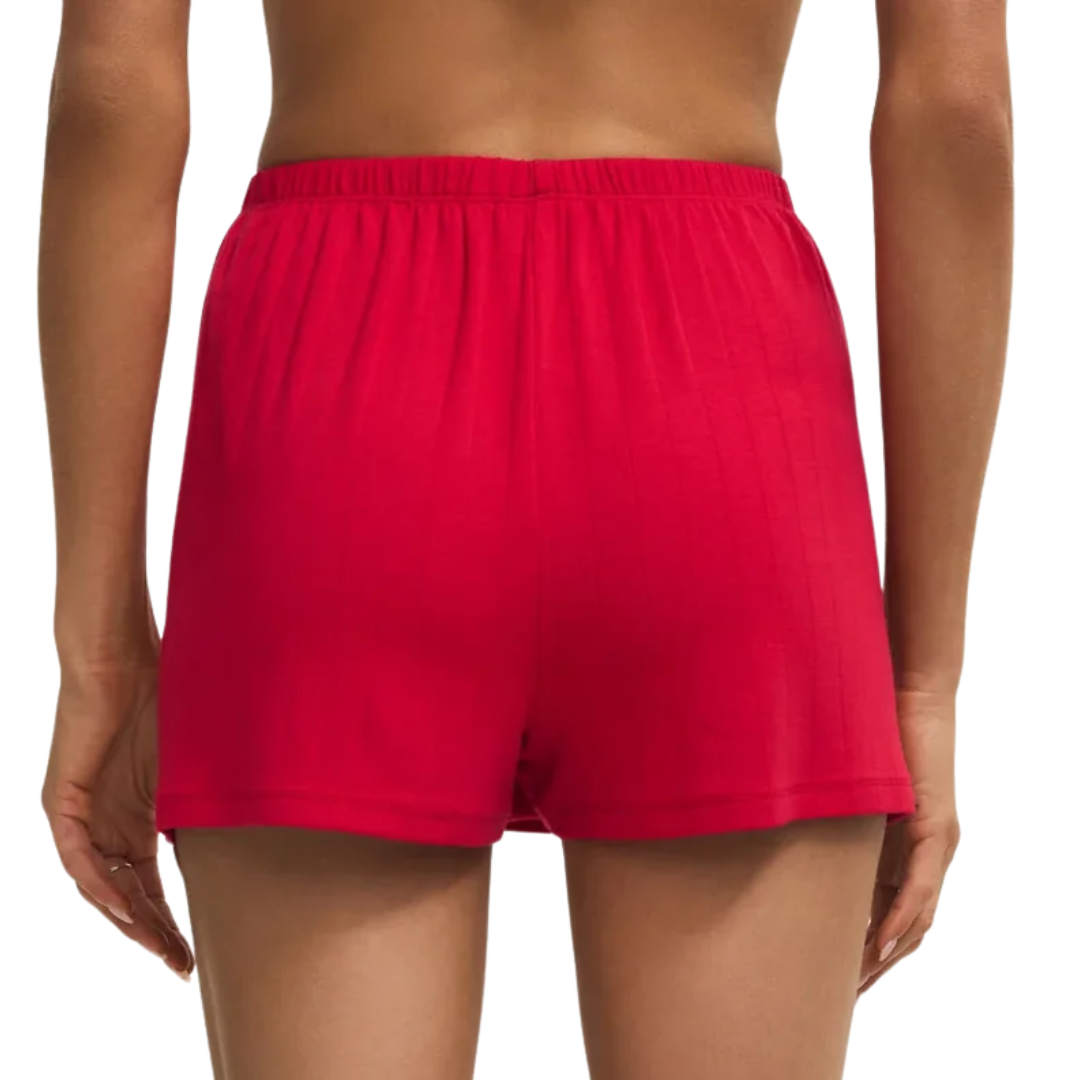 Let's Make Up Shorts in Kiss Me Red