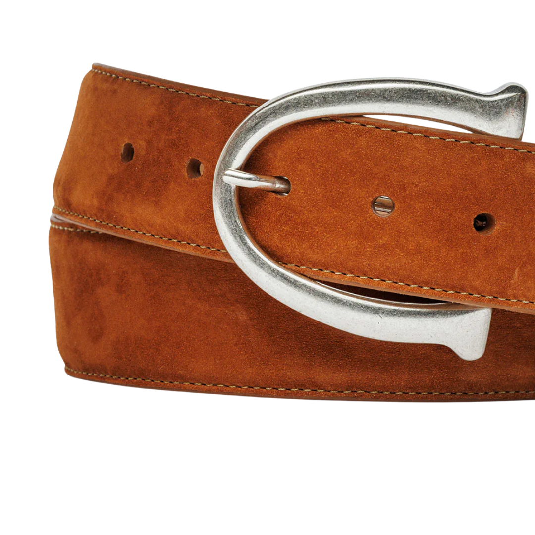 Nubuck Calf Belt Scotch