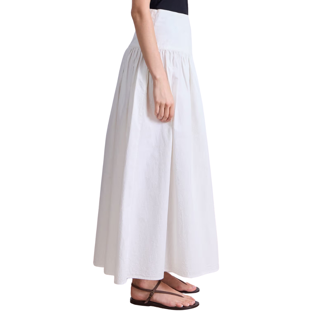 Angeli Maxi Skirt in Cream